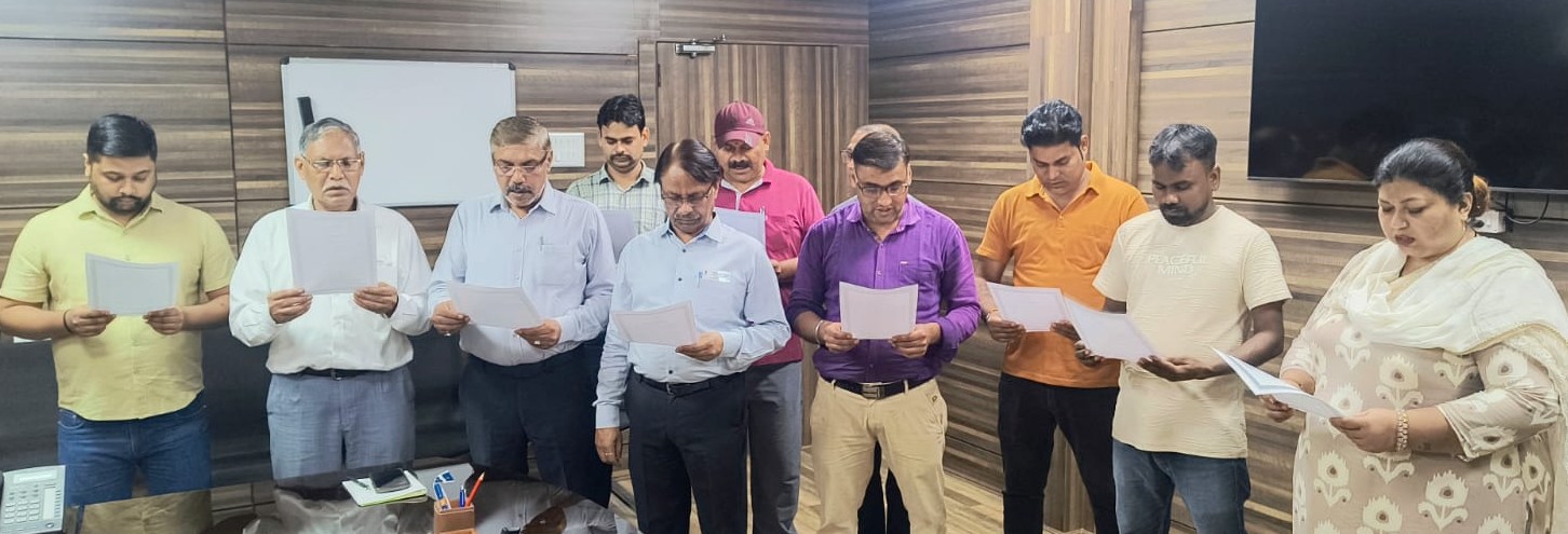 The Officials of DWBDNC observed the Swachhata Pledge Today, 17-09-2026 in the office